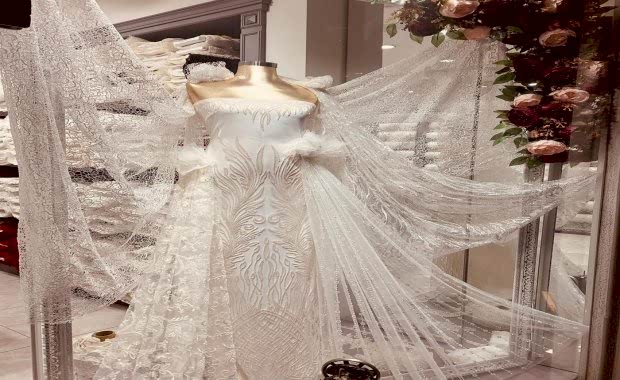 Payet ve Boncuk İşlemeli Dantel Üretimimiz Başladı